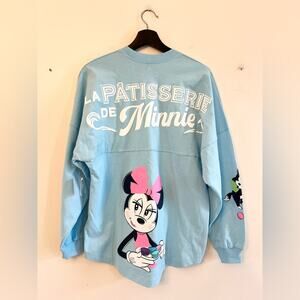Disney NWT spirit jersey Disney Epcot France la patisserie de Minnie long sleeve